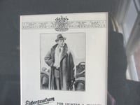 Image 4 of Antique-Vintage Aquascutum Coat Advertisement 1922, Framed
