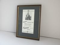 Image 2 of Antique-Vintage Aquascutum Coat Advertisement 1922, Framed