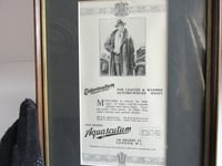 Image 3 of Antique-Vintage Aquascutum Coat Advertisement 1922, Framed