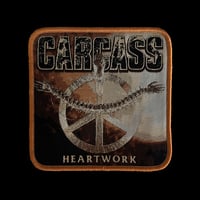 Image 1 of CARCASS - HEARTWORK OFFICIAL PATCH