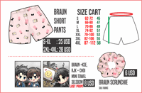 Fabric (Towel, Pants, Srunchie)