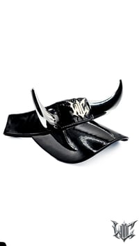 Image 4 of PVC Horn Visor - Black