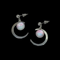 Pastel Moon - Abstract Art Jewelry