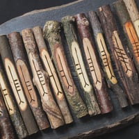 Image 4 of Tree Breath Staves - Lunar Celtic Tree Calendar (TC001-10)