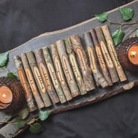 Image 4 of Tree Breath Staves - Lunar Celtic Tree Calendar (TC001-11)