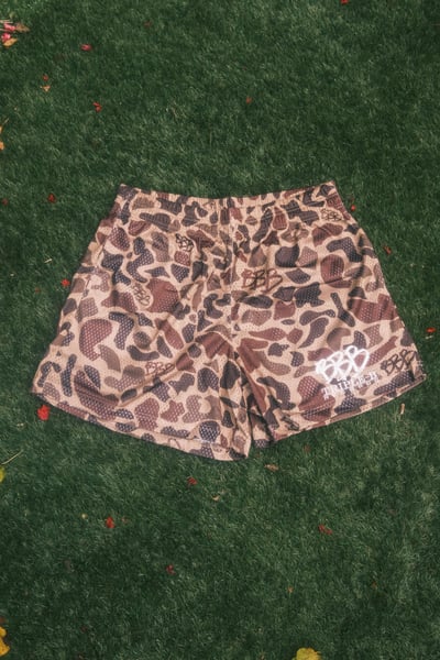 Image of BBB Duck Camo Mesh Shorts 