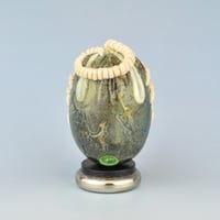 Image 4 of Alien Facehugger 3D glass sculpture with stand #1