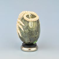 Image 5 of Alien Facehugger 3D glass sculpture with stand #1