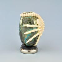 Image 3 of Alien Facehugger 3D glass sculpture with stand #2
