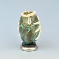 Image 4 of Alien Facehugger 3D glass sculpture with stand #2
