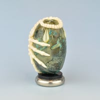 Image 5 of Alien Facehugger 3D glass sculpture with stand #2