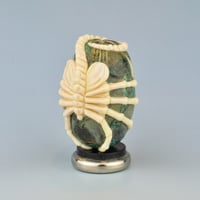 Image 7 of Alien Facehugger 3D glass sculpture with stand #2