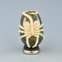 Image 1 of Alien Facehugger 3D glass sculpture with stand #3