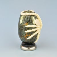 Image 3 of Alien Facehugger 3D glass sculpture with stand #3