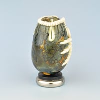 Image 4 of Alien Facehugger 3D glass sculpture with stand #3