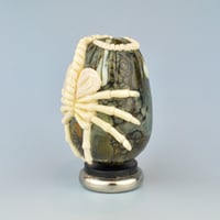 Image 7 of Alien Facehugger 3D glass sculpture with stand #3