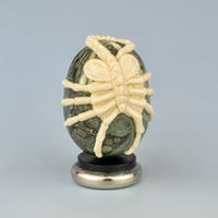 Image 1 of Alien Facehugger 3D glass sculpture with stand #5