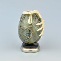 Image 4 of Alien Facehugger 3D glass sculpture with stand #5