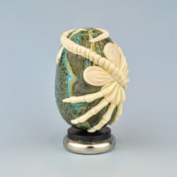 Image 3 of Alien Facehugger 3D glass sculpture with stand #6