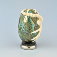 Image 4 of Alien Facehugger 3D glass sculpture with stand #6