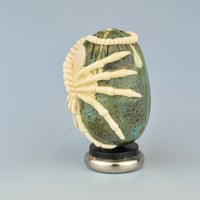 Image 7 of Alien Facehugger 3D glass sculpture with stand #6