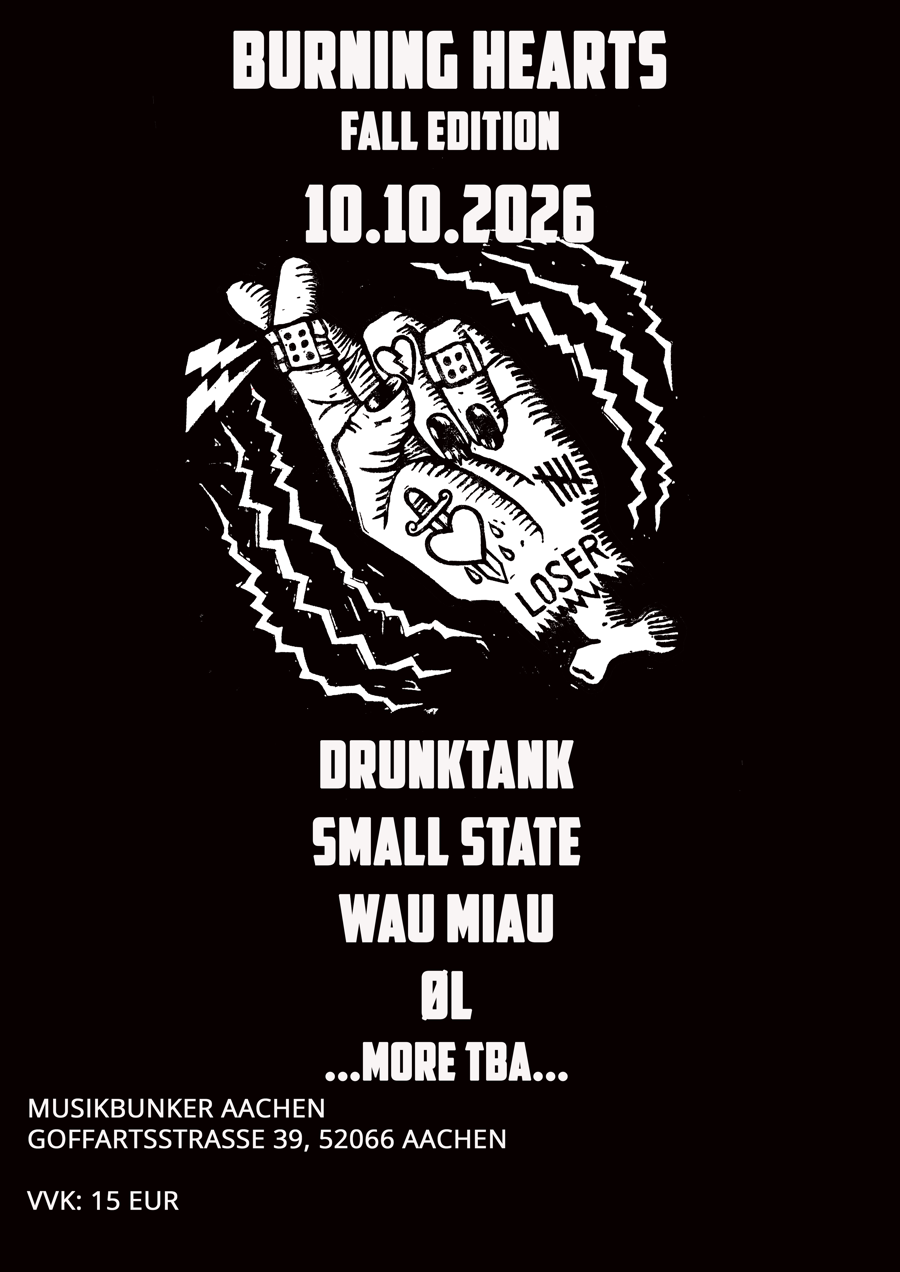 Image of BURNING HEARTS VOL. III // 10.10.2026