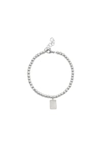 Medaglietta Bracelet ⭑ silver ⭑ DA PERSONALIZZARE