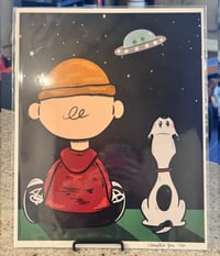 Exclusive Charlie and Snoopy Print
