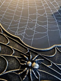 Image 5 of Spider web frame with a preserved web