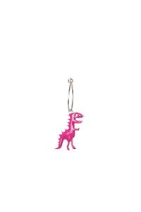 Dinosauro ciclamino・MONO Orecchino