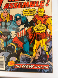 Image 4 of Framed Vintage The Avengers #151 (1976) Marvel Comic Book | Beast Joins Key Issue