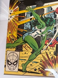 Image 5 of Framed Vintage Marvel Team-Up #107 (1981) Comic Book | Spider-Man & She-Hulk