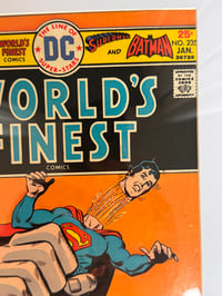 Image 3 of Framed Vintage World's Finest Comics #235 (1976) Comic Book | Superman & Batman