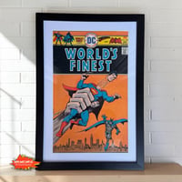 Image 1 of Framed Vintage World's Finest Comics #235 (1976) Comic Book | Superman & Batman