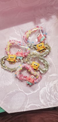 Image 2 of Spongebob & Patrick Hair ties (1037)