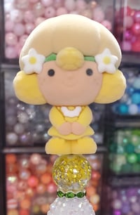 Image 1 of Lemon Meringue Rhinestone Pen (1039)