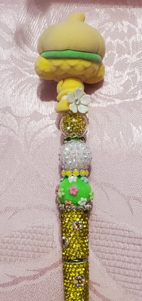 Image 2 of Lemon Meringue Rhinestone Pen (1039)