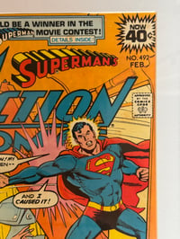 Image 3 of Framed Vintage Action Comics #492 (1979) Comic Book | Superman