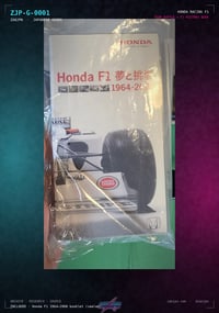 Image 3 of Honda Racing F1 Team Duffle Bag + Honda F1 "Dreams & Challenge" 1964–2008 Book