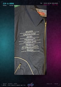 Image 3 of TRD Toyota Racing Development Chassis-List Bomber Jacket