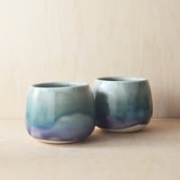 Image 2 of Set of 2 marbled tumblers