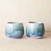 Image 1 of Set of 2 marbled tumblers