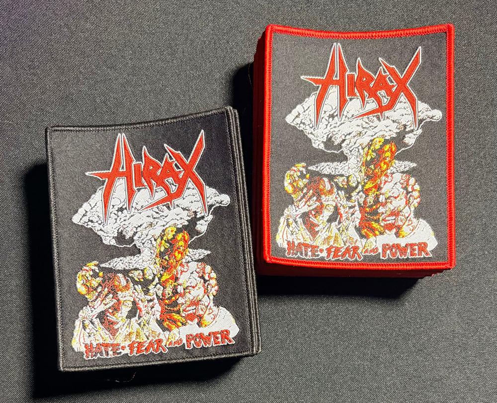HIRAX "Hate, Fear and Power" patch