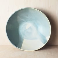 Image 4 of sage and cream altered serving bowl