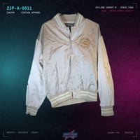 Image 1 of Skyline 2000GT-R "Motor Sports Since 1964" Gold Satin Varsity Jacket