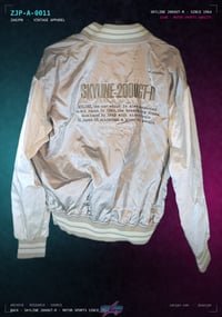 Image 2 of Skyline 2000GT-R "Motor Sports Since 1964" Gold Satin Varsity Jacket