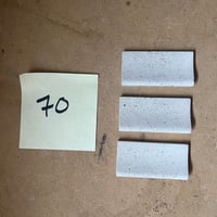 Image 2 of 70 & 71 - Pool Coping Full Blocks - x6 full length white blocks