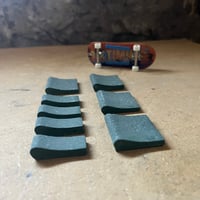 Image 2 of 73 - Pool Coping Blocks - assorted dark green blocks