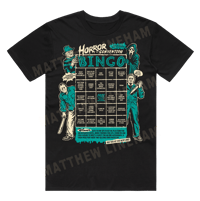 Horror Convention Bingo T-Shirt