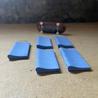 Image 2 of 76 - Pool Coping Blocks - x5 full length blue blocks